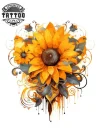 tatouage-temporaire-tournesol-pour-epaule-design-fleural-tatouage-ephemere-epaules tatouage-temporaire-tournesol-pour-epaule-design-fleural-tatouage-ephemere-epaules
