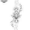 tatouage-temporaire-floral-lotus-spirituel-pour-avant-bras tatouage-temporaire-floral-lotus-spirituel-pour-avant-bras