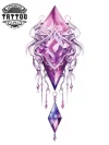 tatouage-temporaire-diamant-pour-mollet-forme-artistique-temporaire tatouage-temporaire-diamant-pour-mollet-forme-artistique-temporaire