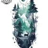 tatouage-temporaires-bois-pour-jambe-design-naturel-et-originalité tatouage-temporaires-bois-pour-jambe-design-naturel-et-originalité