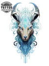 tatouage-ephemere-mollet-signe-du-belier-style-original-et-intrepide tatouage-ephemere-mollet-signe-du-belier-style-original-et-intrepide