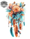tatouage-temporain-reve-captureur-mollet-style-original tatouage-temporain-reve-captureur-mollet-style-original