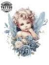 tatouage-temporaire-seraphin-pour-mollet-conception-exclusive tatouage-temporaire-seraphin-pour-mollet-conception-exclusive