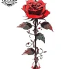 tatouage-temporaire-mollet-femme-fleur-rose-fin