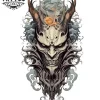 tatouage-temporaire-démon-pour-mollet-design-diabolique-résistant