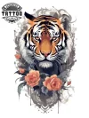 tatouage-temporaire-tigre-mollet-design-feroce-et-intrépide tatouage-temporaire-tigre-mollet-design-feroce-et-intrépide