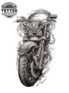 tattoo-temporaires-jambe-style-motards tattoo-temporaires-jambe-style-motards