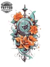 tatouage-temporaire-boussole-pour-jambe-accessoire-parfait-pour-une-ornementation-passagère-du-mollet tatouage-temporaire-boussole-pour-jambe-accessoire-parfait-pour-une-ornementation-passagère-du-mollet