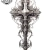 tatouage-temporaire-croix-jambe-tatouage-jambe-durable tatouage-temporaire-croix-jambe-tatouage-jambe-durable