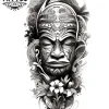 tatouage-temporaire-polynésien-pour-jambe