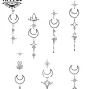 tatouage temporaire doigt motif lunaire tatouage temporaire doigt motif lunaire