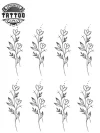 tatouage-temporaire-doigt-floral-fin-art-corporel-fleuri-transitoire