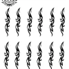tatouage-temporaire-doigt-stylé-conception-classique