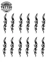 tatouage-temporaire-doigt-stylé-conception-classique