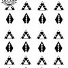 tatouage-temporaire-phalanx-triangle-design-simple tatouage-temporaire-phalanx-triangle-design-simple