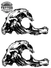 tatouage-ephemere-hanche-vague-mer-style tatouage-ephemere-hanche-vague-mer-style