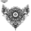 tatouage-temporaire-mandala-pour-nuque-homme-unique tatouage-temporaire-mandala-pour-nuque-homme-unique