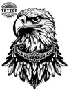 tattoo-temporaire-cou-aigle-design-reel tattoo-temporaire-cou-aigle-design-reel