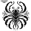 tatouage-temporaire-scorpion-cou-art-peau-ephemere tatouage-temporaire-scorpion-cou-art-peau-ephemere