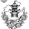 tatouage-temporaire-nuque-dessin-asiatique-résistant-et-élégant tatouage-temporaire-nuque-dessin-asiatique-résistant-et-élégant