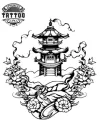 tatouage-temporaire-nuque-dessin-asiatique-résistant-et-élégant tatouage-temporaire-nuque-dessin-asiatique-résistant-et-élégant
