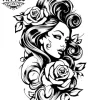 tatouage-temporaire-col-femme-design-floral tatouage-temporaire-col-femme-design-floral