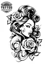 tatouage-temporaire-col-femme-design-floral tatouage-temporaire-col-femme-design-floral