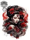 tatouage-temporaire-cou-masculin-style-nippon tatouage-temporaire-cou-masculin-style-nippon