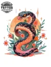 tatouage-temporaire-serpent-pour-nuque tatouage-temporaire-serpent-pour-nuque