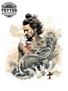 tatouage-temporaire-onde-nuque tatouage-temporaire-onde-nuque