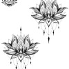 tatouage-temporaire-paume-fleur-de-lotus