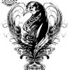 tatouage-temporaire-oiseau-cou-homme-designs-provisoires-orner-cou tatouage-temporaire-oiseau-cou-homme-designs-provisoires-orner-cou