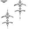 tatouage-cheville-temporaire-geometrique-contemporain-design tatouage-cheville-temporaire-geometrique-contemporain-design