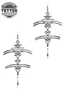 tatouage-cheville-temporaire-geometrique-contemporain-design tatouage-cheville-temporaire-geometrique-contemporain-design