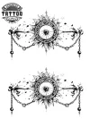 tatouage-ephemere-cheville-astre-celeste-design-astronomique-pour-mollet tatouage-ephemere-cheville-astre-celeste-design-astronomique-pour-mollet