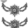 tatouage-temporaire-cheville-flocon-neige-original tatouage-temporaire-cheville-flocon-neige-original