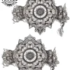 tatouage-temporaire-cheville-dame-design-bracelet-raffiné tatouage-temporaire-cheville-dame-design-bracelet-raffiné