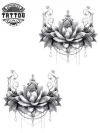 tatouage-temporaire-lotus-cheville-design-artistique-raffiné