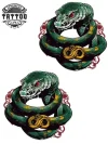 tatouage-temporaire-cheville-serpent-sophistiqué-et-branché tatouage-temporaire-cheville-serpent-sophistiqué-et-branché