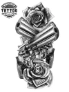 tatouage-temporaire-pistolet-pour-hanche-style-branché-et-authentique tatouage-temporaire-pistolet-pour-hanche-style-branché-et-authentique