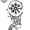 tatouage-temporaire-main-viking-stylisation-scandinave-résistant tatouage-temporaire-main-viking-stylisation-scandinave-résistant
