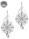 tatouage-temporain-poignet-compas-orientable tatouage-temporain-poignet-compas-orientable