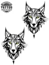 tatouage-temporaire-main-loup-réaliste