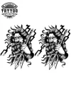 tatouage-temporaire-main-de-zeus-style-ancien-grèce tatouage-temporaire-main-de-zeus-style-ancien-grèce