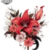 tatouage-temporaire-fleur-de-vie-pour-cou tatouage-temporaire-fleur-de-vie-pour-cou
