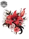 tatouage-temporaire-fleur-de-vie-pour-cou tatouage-temporaire-fleur-de-vie-pour-cou
