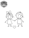 mini-tatouage-temporaire-fraternel-uniques