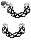 tatouage-temporaire-infini-cheville-dame-tatouage-cheville-provisoire-élégant tatouage-temporaire-infini-cheville-dame-tatouage-cheville-provisoire-élégant