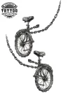 tatouage-temporaire-bicyclette-pour-cheville-à-la-mode-et-esprit tatouage-temporaire-bicyclette-pour-cheville-à-la-mode-et-esprit