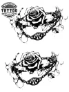 tatouage-temporaire-rose-sombre-pour-cheville-raffinée-et-résistant tatouage-temporaire-rose-sombre-pour-cheville-raffinée-et-résistant
